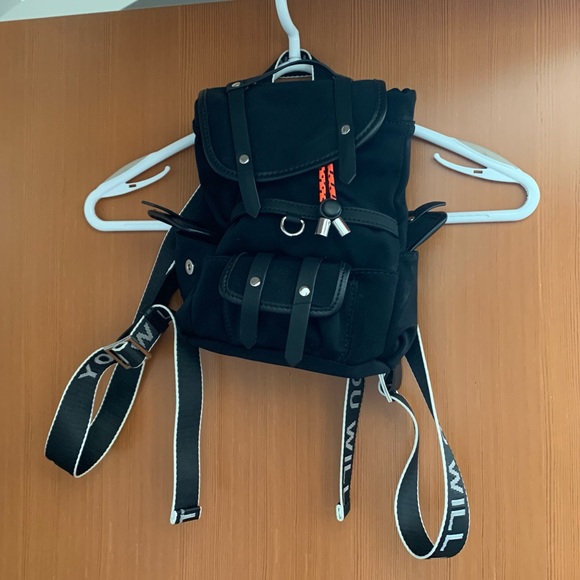 Women’s Zara black small backpack - Picture 3 of 4